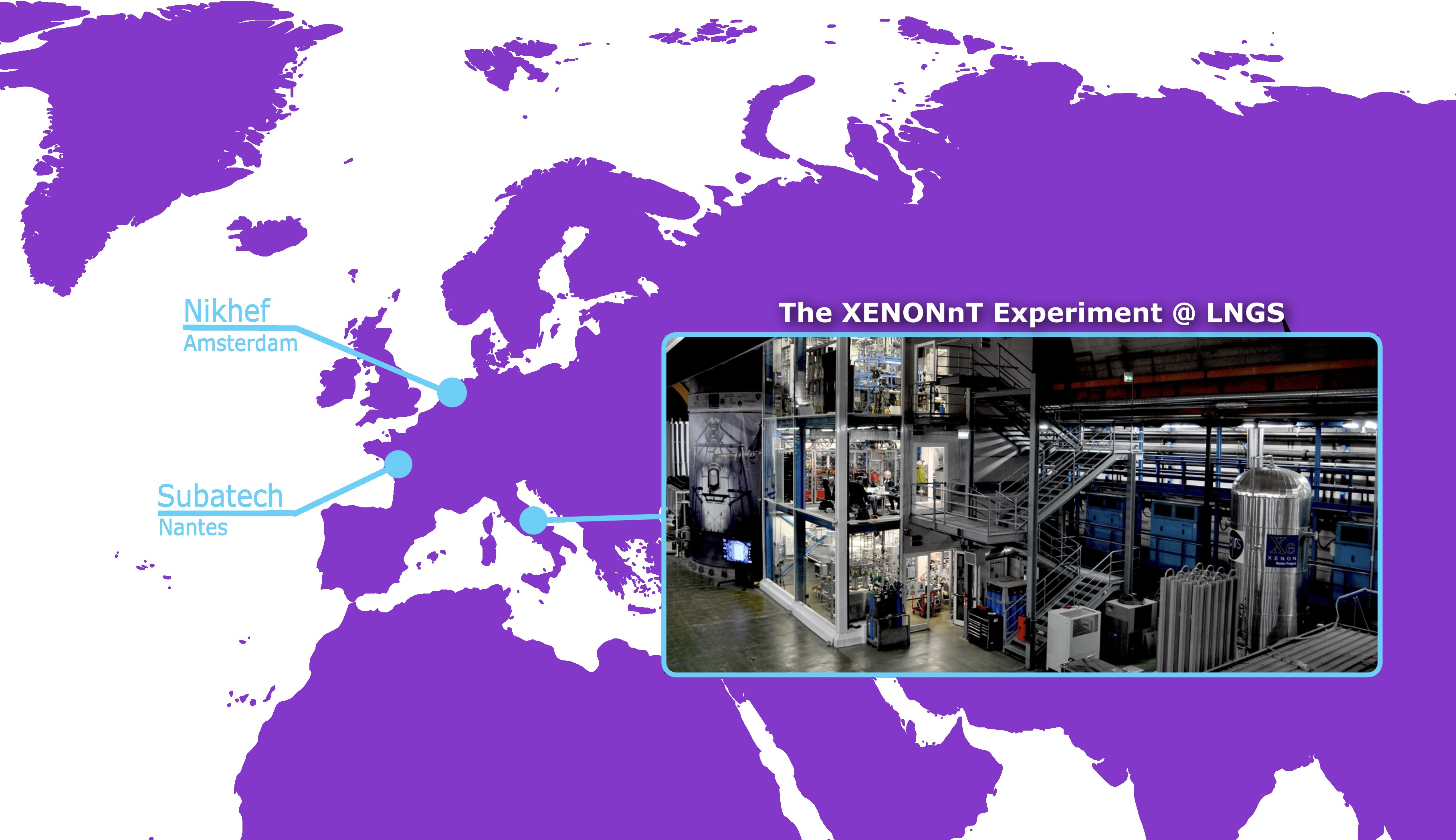 World map showing research locations and collaborations